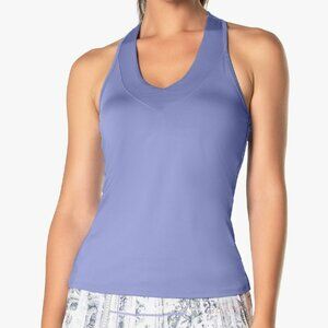 🦋 Lucky In Love Core V Neck Tank Top Lilac XS NWT